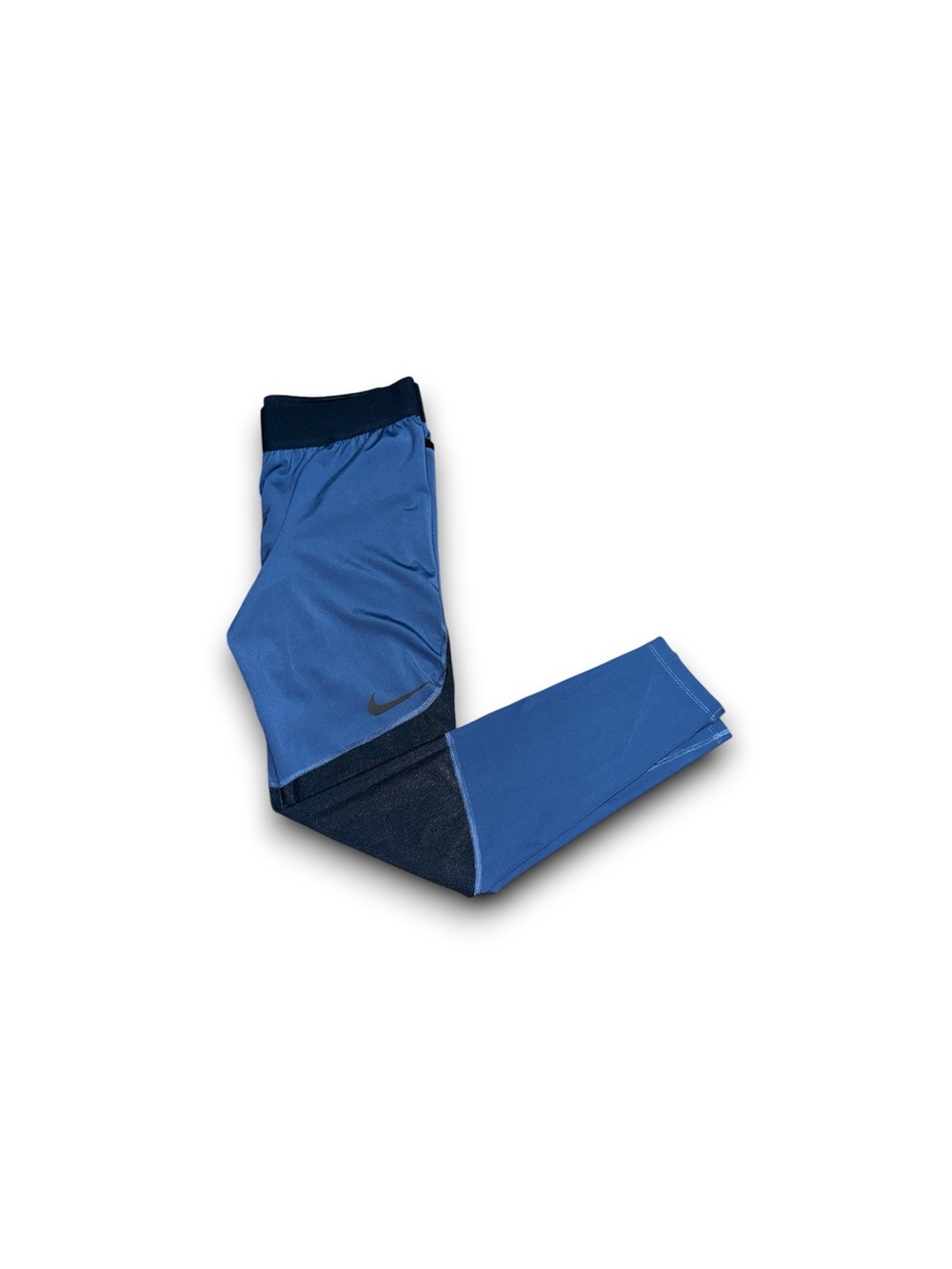 Nike Pro Training Tights Athletic Pants Blue Size Large Tight Fit CU4978-469 Men